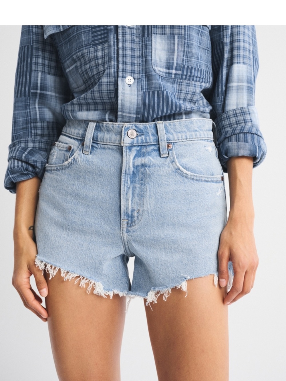 Women's High Rise 90's Cutoff Shorts